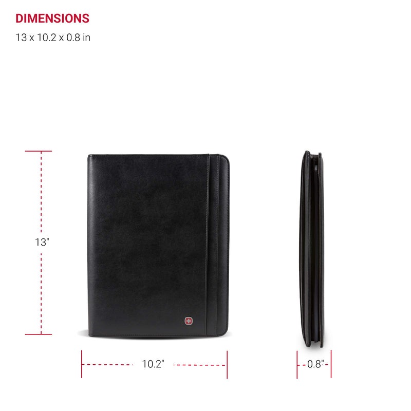 Wenger Merit Padfolio Envelope Card Holder, Black - Image 5